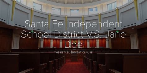 jane doe vs santa fe school district
